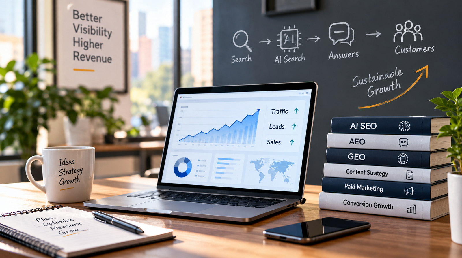 Advanced Digital Marketing Services: AI SEO, AEO and GEO
